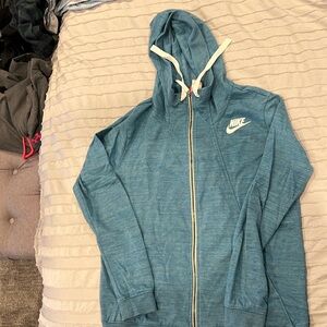 Nike hooded zip sweatshirt